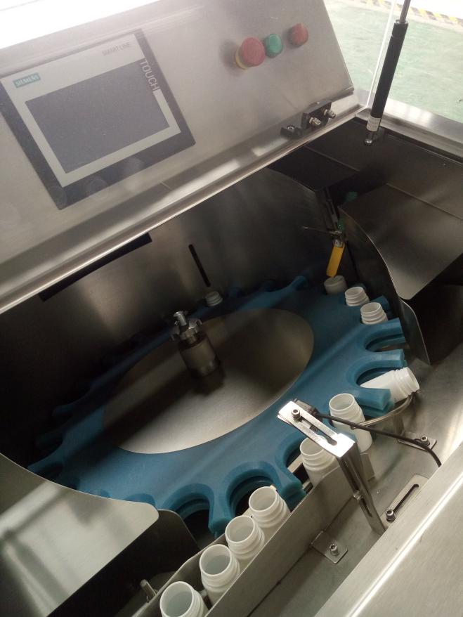 automatic bottle unscrambler machine